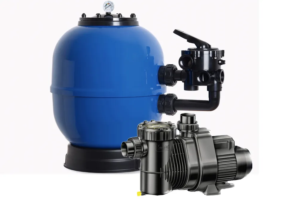 Abverkauf Primeclear Filteranlage Platinum II mit Speck Pumpe Platinum II 600 + Speck Super Pump Premium 15