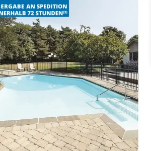Letzte Chance Poolfolie Expert Schwimmbeckenfolie Premium acrylversiegelt Weiß, 1,65 m