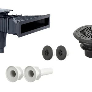 Astralpool Kunststoff-Einbauteileset Slim farbig bis 3x6 m Anthrazit Online Kaufen