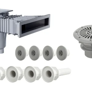 Astralpool Kunststoff-Einbauteileset Slim farbig bis 3,5x7 m Hellgrau Sofort Bestellen