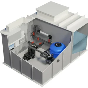 Aktuell Technikschacht PP Überlaufbecken inkl. Technik Technikpaket UV Plus