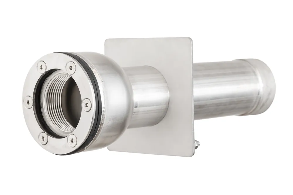 Bestpreis V4A INOX Wanddurchführung Universal Beton- und Folienbecken 250 mm