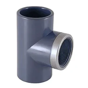 Versand Am Gleichen Tag T-Stück mit Innengewinde verstärkt d= 110 mm + 4" IG + 110 mm