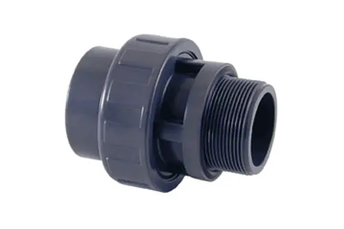 Verschraubung mit Klebemuffe und Außengewinde d= 50 mm x 1 1/2" AG Top-Seller