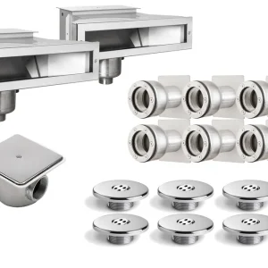 V4A INOX Edelstahl Einbauteile Set Einbauteileset 3 Direkt Vom Hersteller