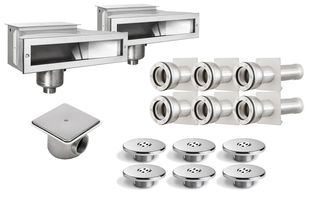 V4A INOX Edelstahl Einbauteile Set Einbauteileset 3 Direkt Vom Hersteller
