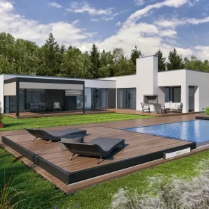 Albixon Terrassenüberdachung BERGEN Greige Direkt Vom Hersteller