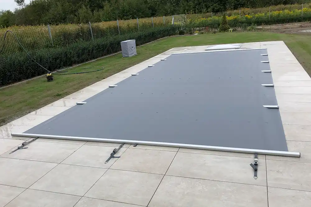 Sonderangebot Liderpool Standard Winter Poolabdeckung 3,50 x 7,00 m, Blau