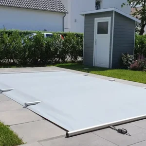 Expressversand Liderpool Standard Winter Poolabdeckung 													 																																																																																																																																																																																																														5,00 x 12,00 m, 															Vanille