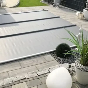 Must-Have Liderpool Poolabdeckung Sicherheitsabdeckung Tube 													 																																																																																																																																																																																																														5,00 x 12,00 m, 															Grün
