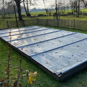 Versand Am Gleichen Tag Liderpool Segment Abdeckplane Pool 3,00 x 6,00 m, Blau