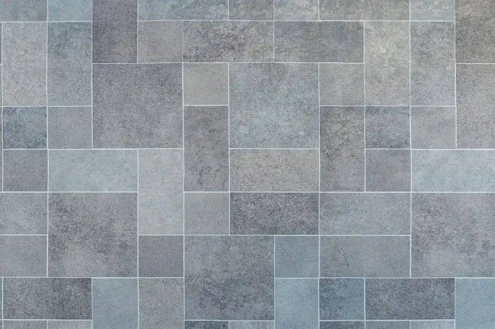 ELBE UNIQUE Tile Schwimmbadfolie mit Fliesenoptik Dolomite Grey, 25 m, 1,65 m Abverkauf