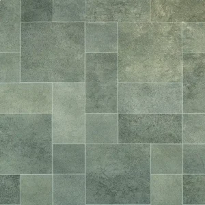 ELBE UNIQUE Tile Schwimmbadfolie mit Fliesenoptik Cyprus Green, 25 m, 1,65 m Geprüft