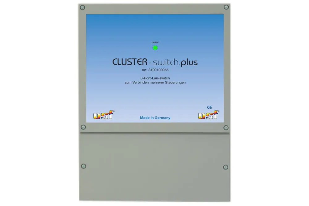 CLUSTER-switch.plus Netzwerkswitch für Poolsteuerungen 16 Ports Sichere Zahlung