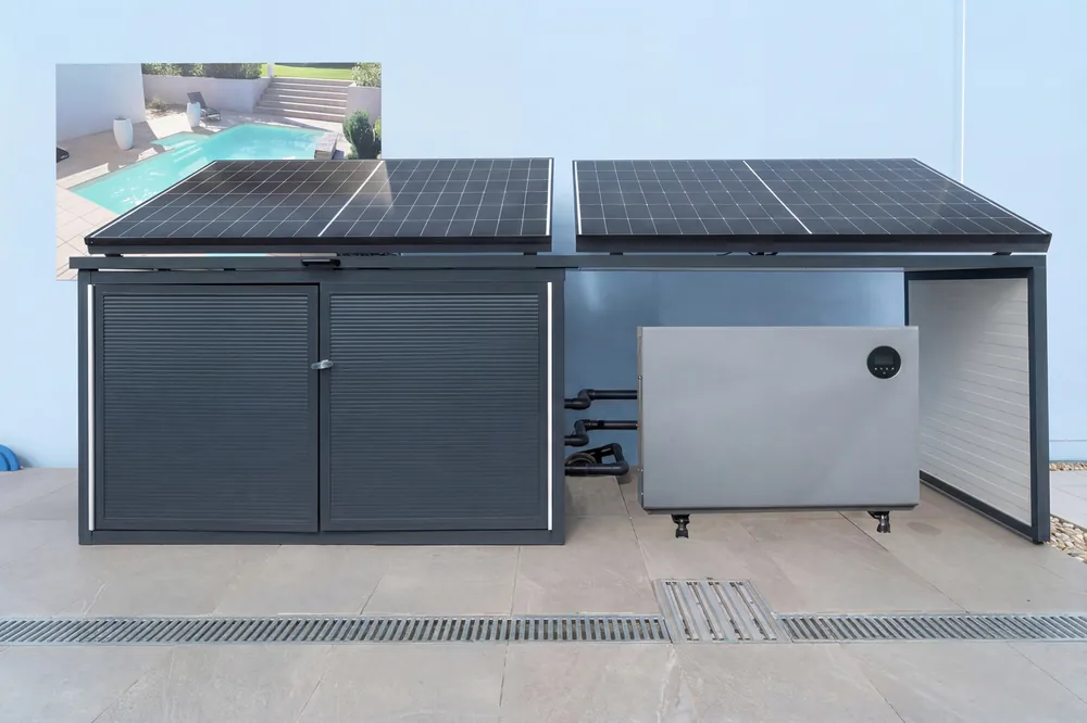 Direkt Vom Hersteller Solarbox mit Solarpaneelen und Wechselrichter Solarbox 4P 2W+Speicher
