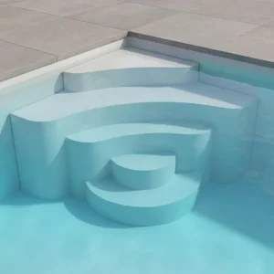 Preisknaller Poolistep Pooltreppe für Styroporpools 													 																																																																																																																																																																																																														San Remo, 															5 Stufen