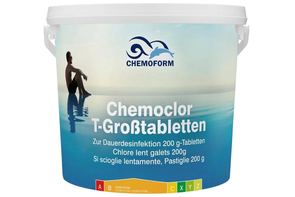 Ausverkauf Chemoclor T-Großtabletten 200g 5 kg