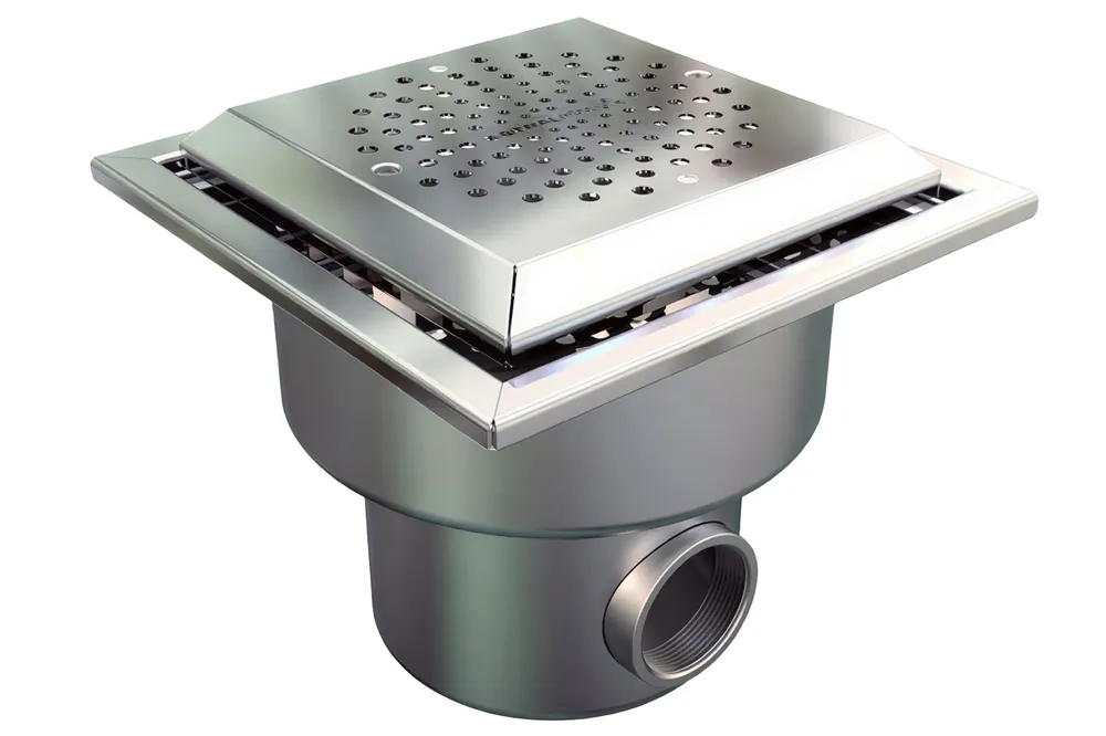 Preiswert Bodenablauf Pool Edelstahl V4A 250×250 mm – AstralPool STYLE Betonbecken, Antiwirbel Deckel