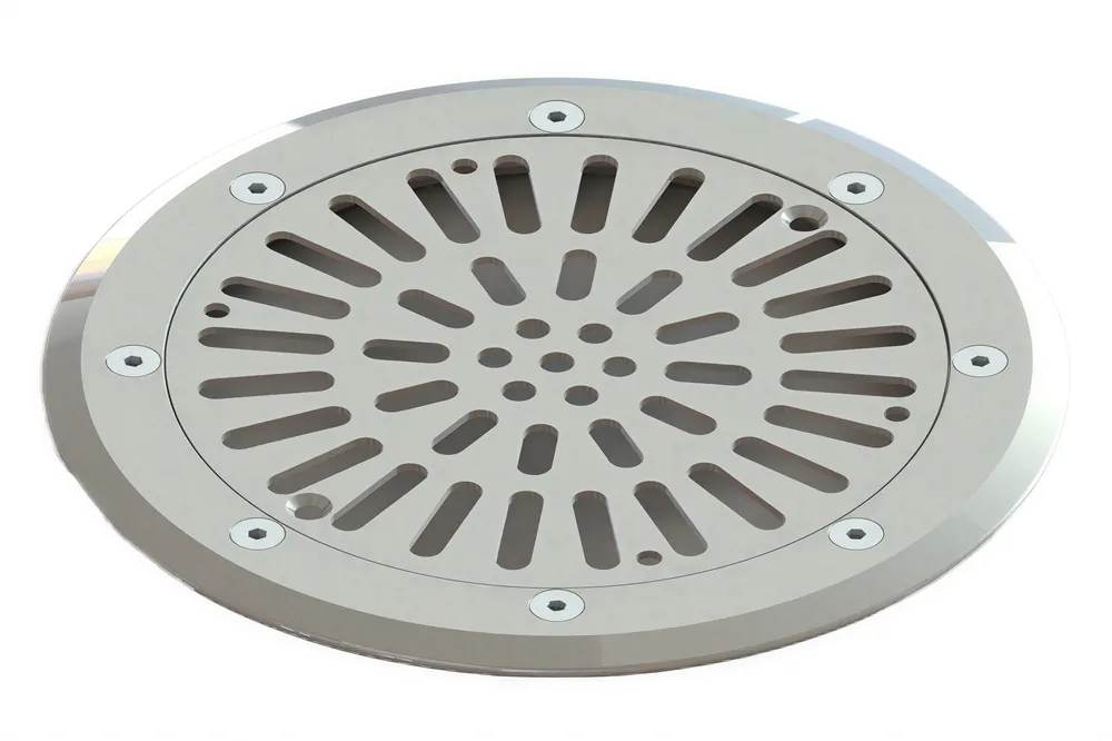 Bestseller Edelstahl Gitter V4A für Bodenabläufe für Bodenablauf 00271