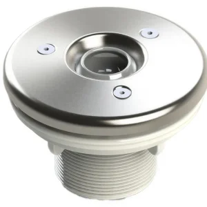 Edelstahlblende V4A für ABS-Einlaufdüsen ohne Gitter Top-Angebot