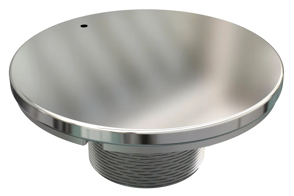 Aktuell Sauganschluss Pool Edelstahl V4A Ø 105 mm – AstralPool STYLE Rund