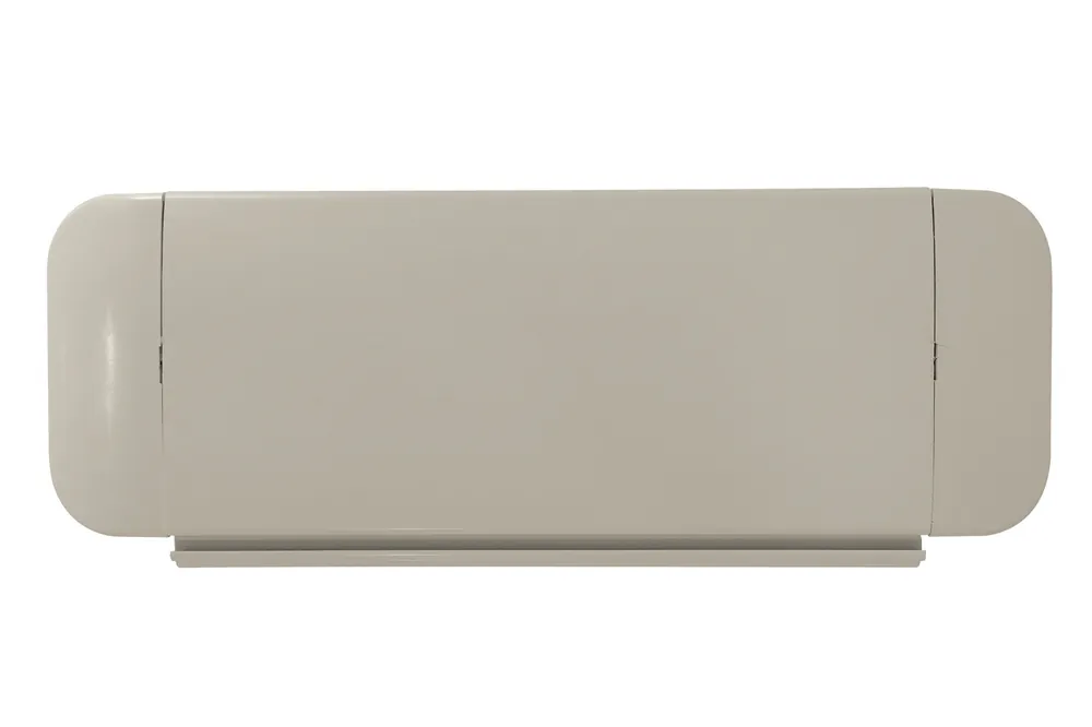 Poolabdeckung Rollladen TIXIT – Lamellenabdeckung aus PVC & Polycarbonat 4,0 x 9,0 m, Beige, PVC L69 Neu