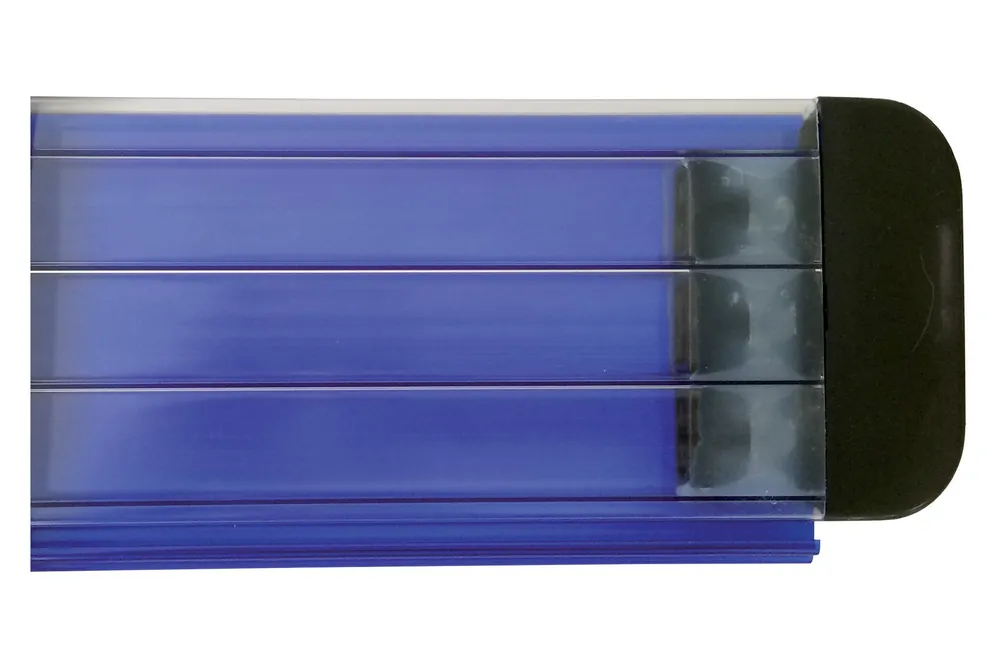 Poolabdeckung Rollladen TIXIT – Lamellenabdeckung aus PVC & Polycarbonat 4,0 x 9,0 m, Kristallblau, Polycarbonat L69 Saisonangebot