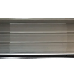 Poolabdeckung Rollladen TIXIT – Lamellenabdeckung aus PVC & Polycarbonat 4,0 x 10,0 m, Silberschwarz, Polycarbonat L69 Echt