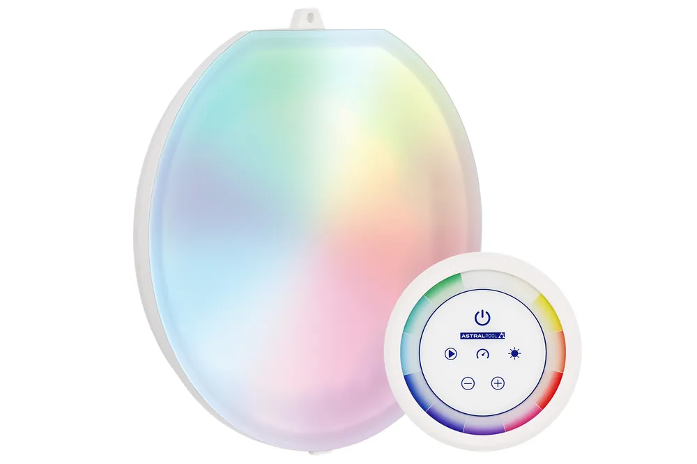 Sofort Bestellen LumiPlus Flexi Plug&Play RGB Pool LED Leuchte 1 Lampe + Fernbedienung