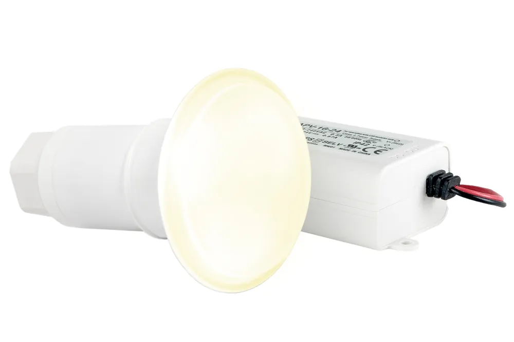 Mini LED Poolbeleuchtung für Stufen und Nischen – LumiPlus FlexiMini On Off DC 24V, Warmweiß, Wand Preiswert