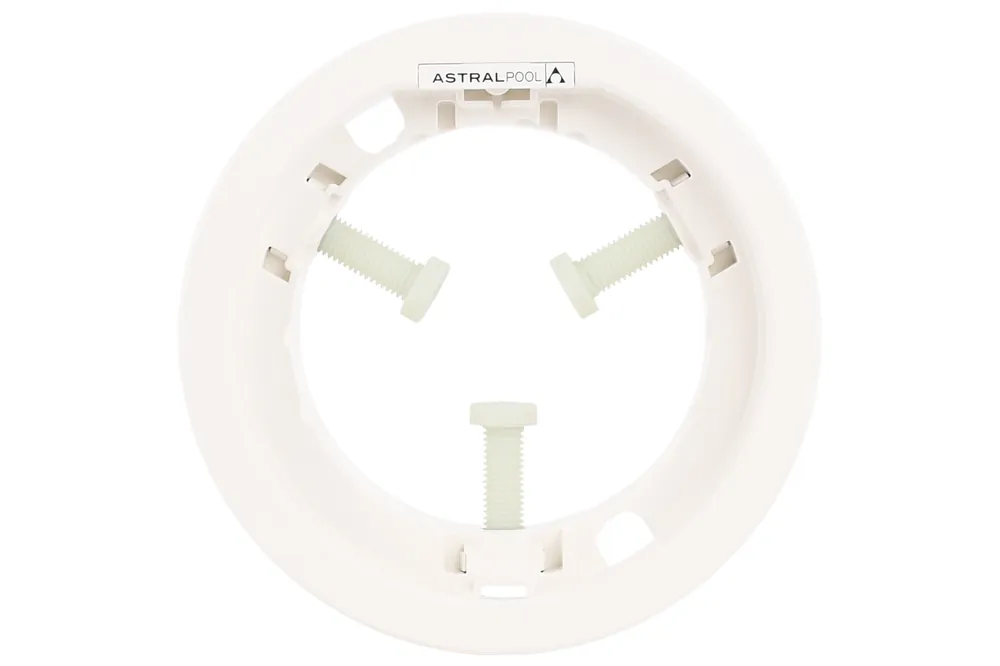 Sonderaktion Poolbeleuchtung Blende FlexiPure – AstralPool LumiPlus Flexi Befestigungssystem Betonbecken, Weiß