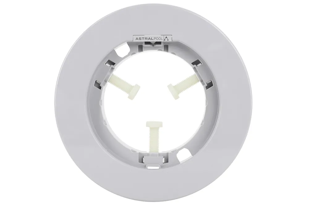 Zertifiziert Poolbeleuchtung Blende FlexiPure – AstralPool LumiPlus Flexi Befestigungssystem Betonbecken mit Folie, Grau