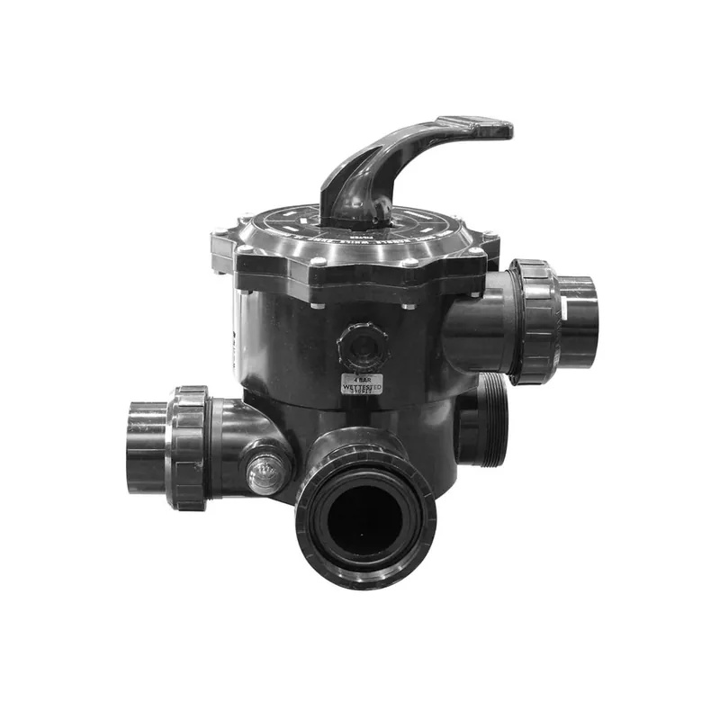 6-Wege Rückspülventil Side Mount 2½" schwarz Geprüft