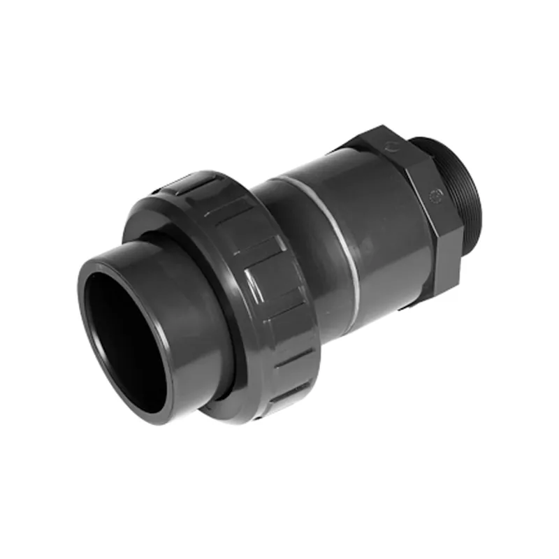Aktuell Verschraubung überlang PVC grau Klebemuffe d/Aussengewinde 90-3" EPDM