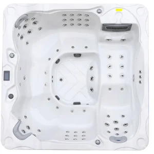 Rabatt Whirlpool Outdoor 6 Personen – Timeless Spa Timax SLW 610 inkl. Treppe + Cover