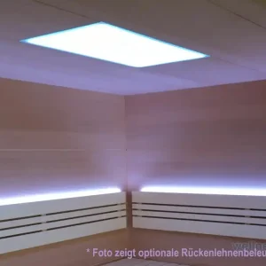 LED Decken Farblicht Aura 70 x 40 cm für Sauna und Infrarotkabine Nur Für Kurze Zeit