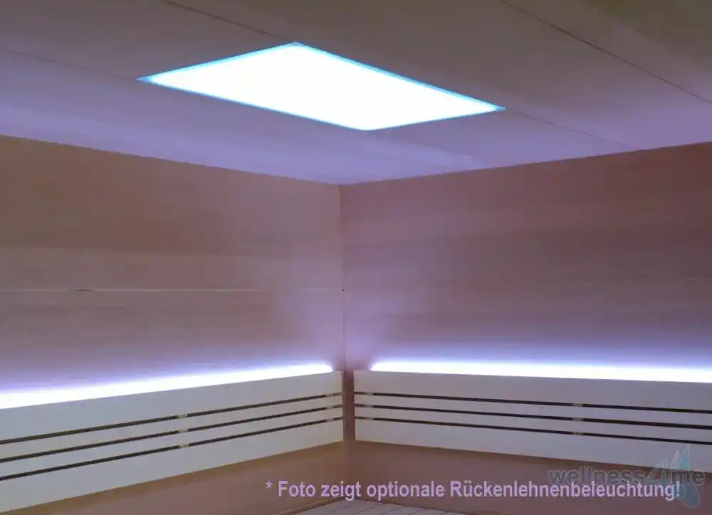LED Decken Farblicht Aura 70 x 40 cm für Sauna und Infrarotkabine Nur Für Kurze Zeit