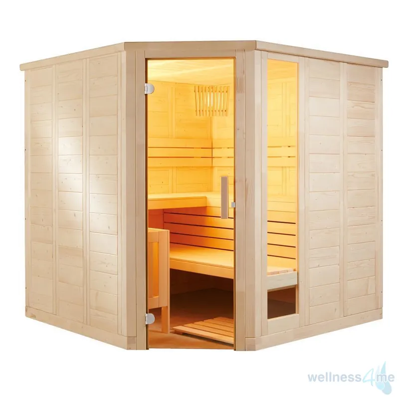 Ecksauna Komfort Corner - Medium und Groß Neu