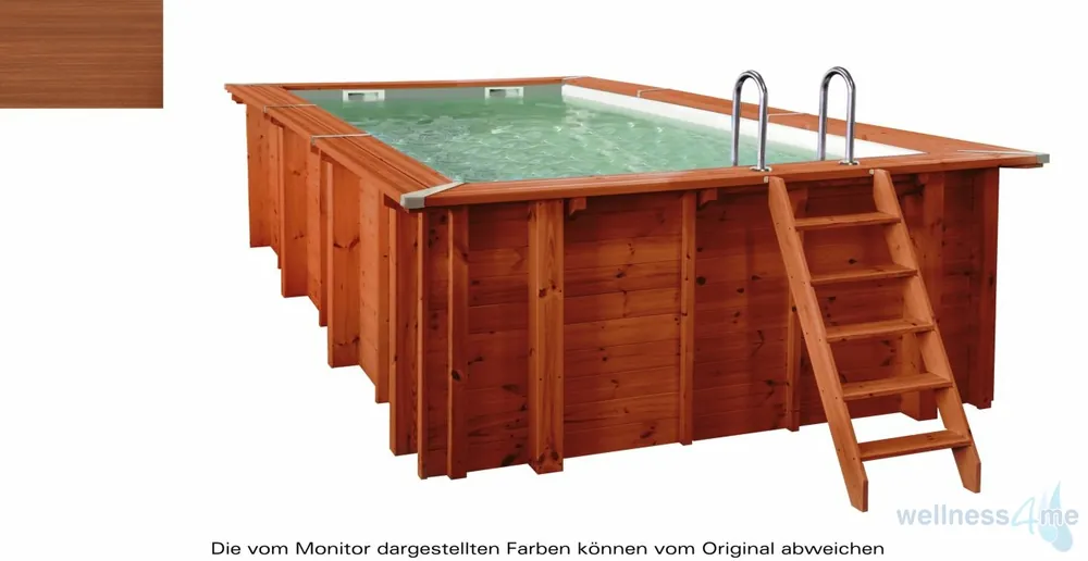 Holzpool WelaSol Suma Basis-Set Rechteck 6,00 x 3,00 x 1,38 m Super-Preis
