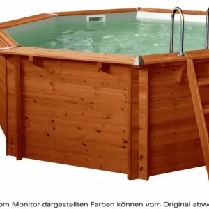 Holzpool WelaSol Suma Basis-Set Rundpool Ø 5,30 m, Tiefe 1,38 m Neue Kollektion