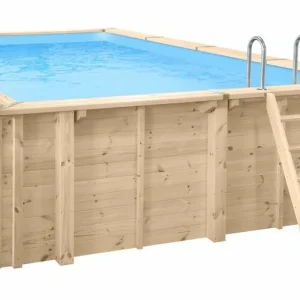 Preiswert Holzpool Bali Basicset