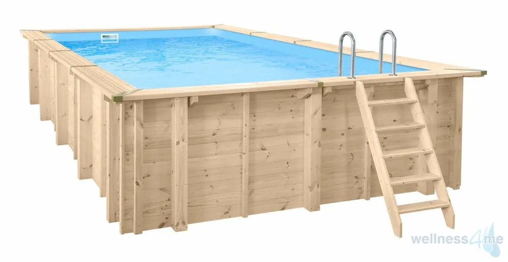 Preiswert Holzpool Bali Basicset