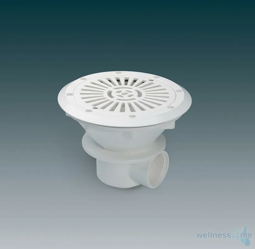 Bodenablauf 210 mm Folienbecken weiß Abverkauf