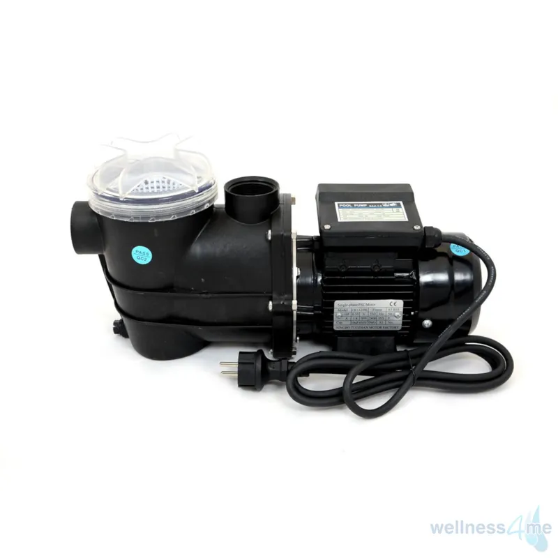 Beta Filter Pumpe 5 m³/h mit Vorfilter, Kabel, Poolpumpe für Sandfilteranlage Günstig