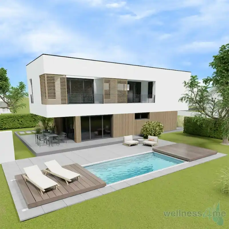Fahrbare Pool Terrasse Walu Deck mit Sicherheitszertifikat Ausverkauf