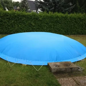 Aufblasbare Winter Poolabdeckung WelaSol rund Nur Heute