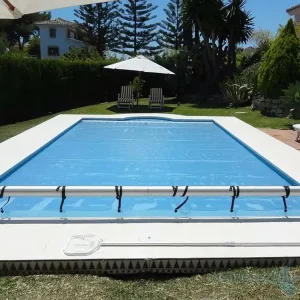 Markenware Poolabdeckung Sommer Solar Poolplane