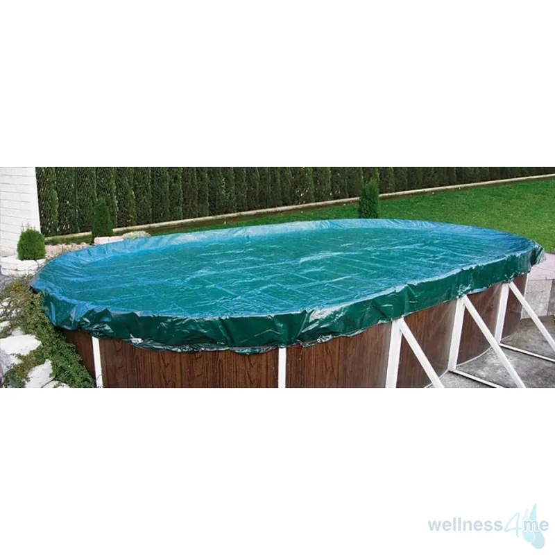 Poolabdeckung Winterplane für Oval- und Achtformpool Preisknaller