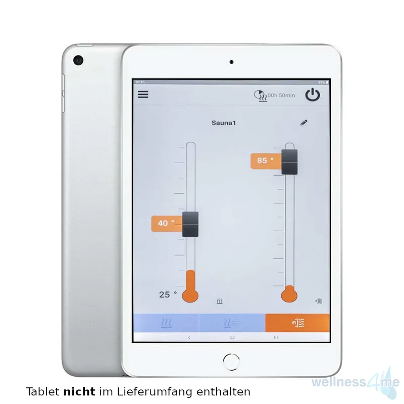 Saunasteuerung / Infrarotsteuerung smartline 6400 - App für Smartphone und Tablet Preisknaller