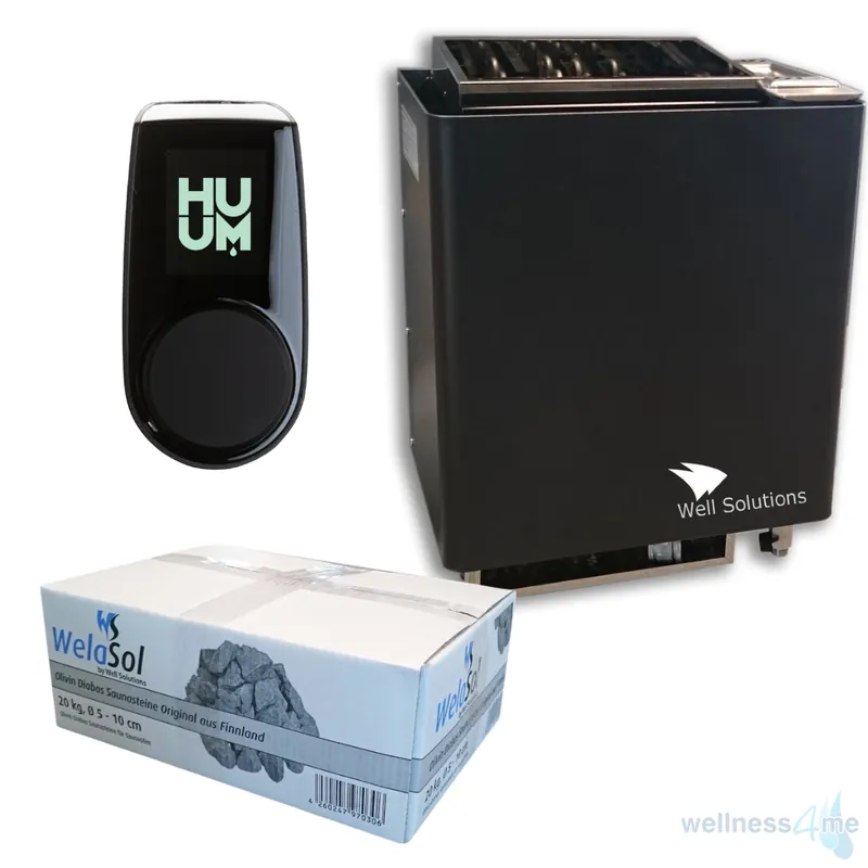 Angebot Saunaofen Bi-o Mat mit Saunasteuerung Local Classic Schwarz